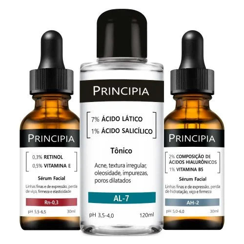 KIT RETINOL + HIALURÔNICOS + LÁTICO
